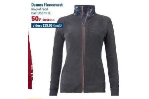 dames fleecevest