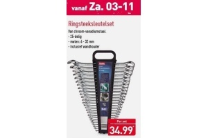 ringsteeksleutelset