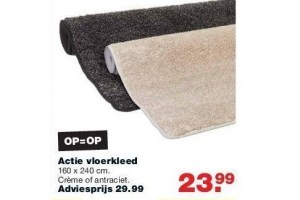 actie vloerkleed