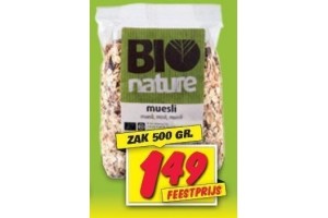 bio nature muesli