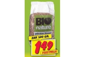 bio nature gebroken lijnzaad