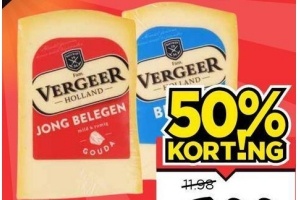 vergeer gouda jong belegen of belegen kaas