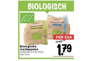 biologische aardappelen
