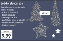 led kerstdecoratie