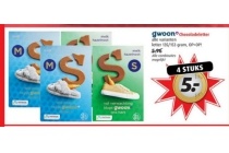 gwoon chocoladeletters