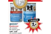 gwoon hondenvoer