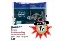 gwoon pouch kattenvoeding