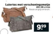 luiertas met verschoningsmatje