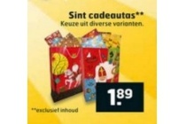 sinterklaas cadeautas