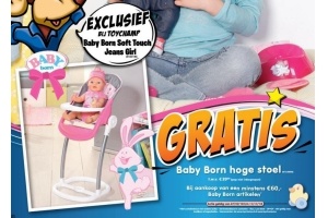baby born hoge stoel