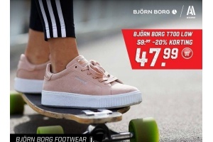 lekken Beperking Feest Björn Borg T700 Low Suède Sneakers voor €47,99 - Beste.nl