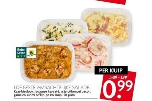 1 de beste ambachtelijke salade