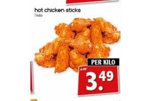 hot chicken sticks