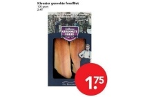 klooster gerookte forelfilet