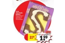 luxe chocoladeletters