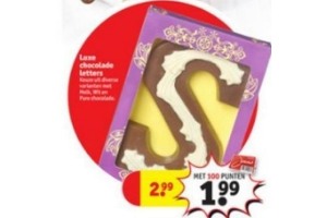 luxe chocoladeletters