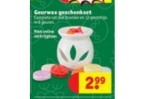 geurwax geschenkset