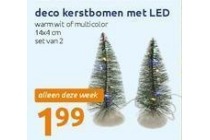 deco kerstbomen met led