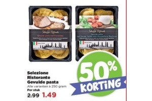 selezione ristorante gevulde pasta