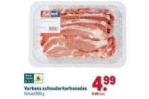 varkens schouderkarbonades