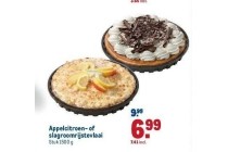 appelcitroen of slagroom rijstevlaai