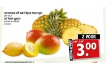 ananas eetrijpe mango of kiwi gold