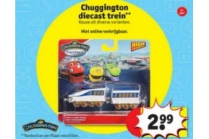 chuggington diecast trein