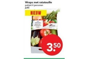 pakketje voor maaltijd