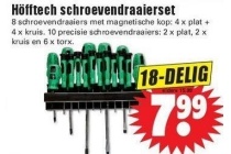 hoefftech schroevendraaierset