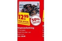 vlamverlichting nu voor eur12 99