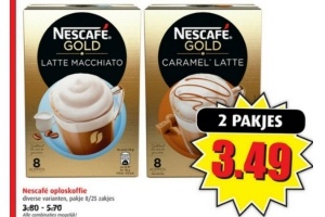 nescafe oploskoffie nu 2 stuks voor eur3 49