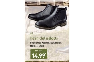 heren chelseaboots