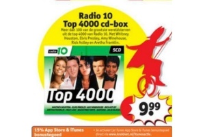 radio 10 top 4000 cd box