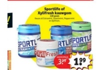 sportlife of xylifresh kauwgom