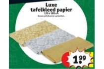 luxe tafelkleed papier