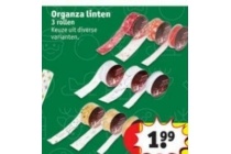 organza linten