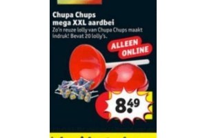 chupa chups mega xxl aardbei