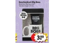 geschenkset big boss