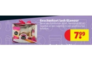 geschenkset lush glamour