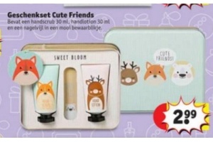 geschenkset cute friends