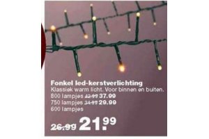 fonkel led kerstverlichting