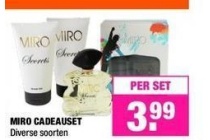 miro cadeauset