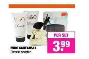 miro cadeauset