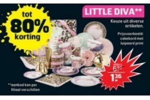 little diva keuze uit diverse artikelen