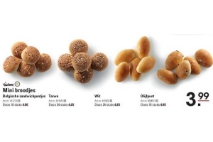 mini broodjes