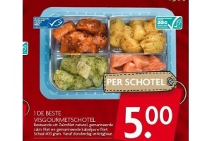1 de beste visgourmetschotel
