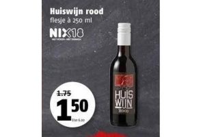 huiswijn rood