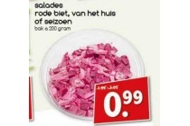 rode biet salade