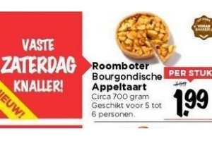 roomboter bourgondische appeltaart