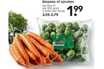 bospeen of spruiten